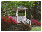 Gazebo on the grounds of the Kilgore-Lewis House
