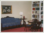 A view of the Library on the first floor of the Kilgore-Lewis House